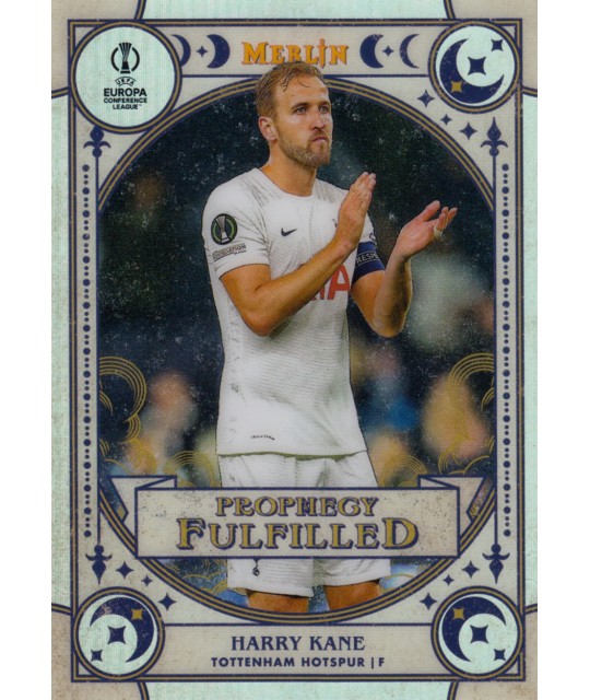 Topps Chrome UEFA Champions League 2021-2022 Merlin Collection Prophecy Fulfilled Harry Kane (Tottenham Hotspur)